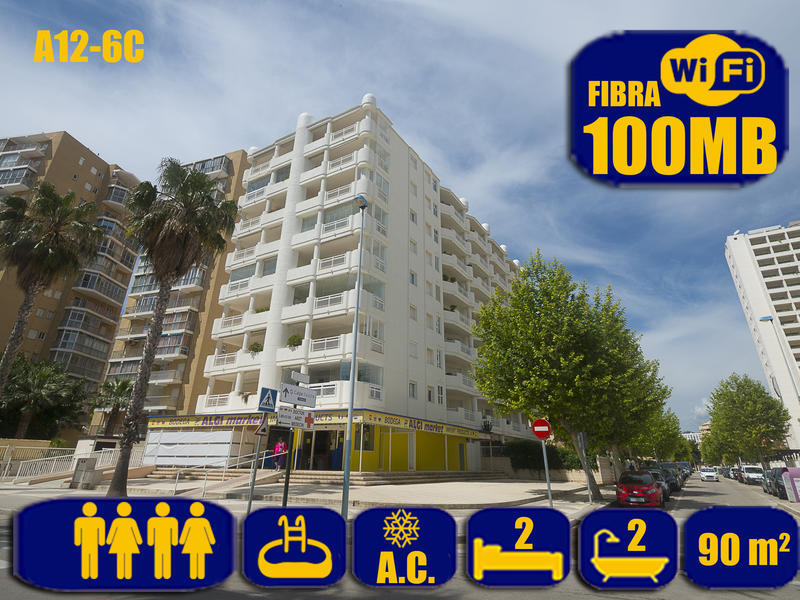 Apartment with air conditioned -
                                      Calpe -
                                      2 bedrooms -
                                      5 persons